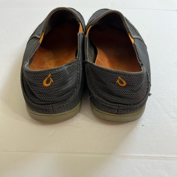 Olukai Nohea Mesh Gray Slip On Shoes Size 11 - Picture 3 of 8